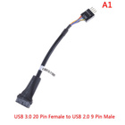 USB 3.0 20 pin (Female) TO USB 2.0 9 pin (Male) Adapteri - pikkukuva 2