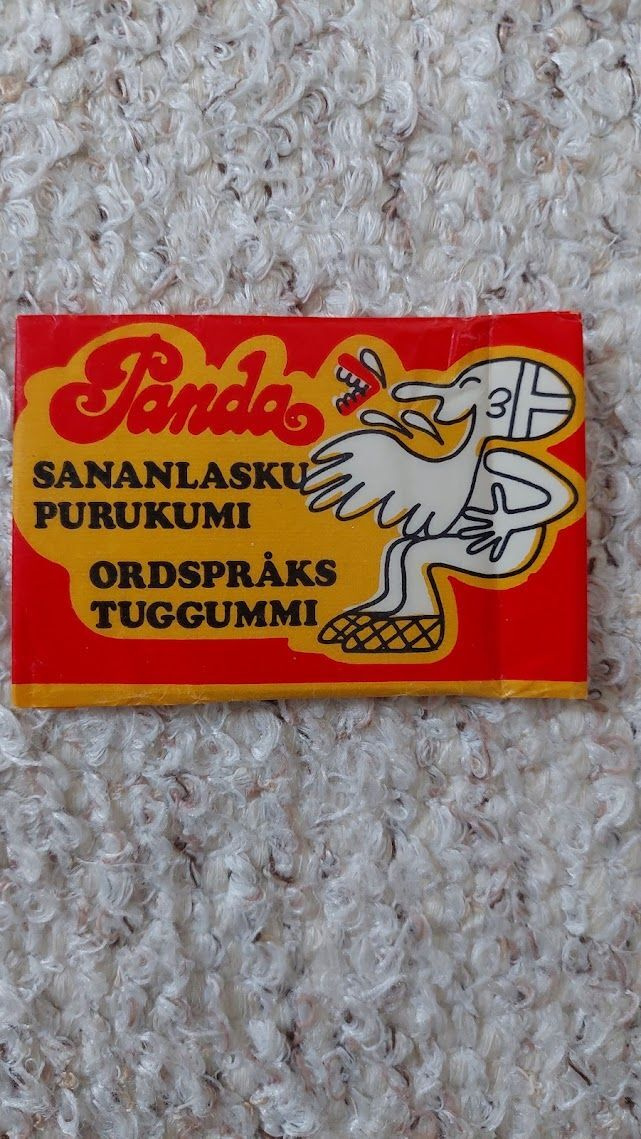 Panda Sananlasku purukumi - avaamaton kääre