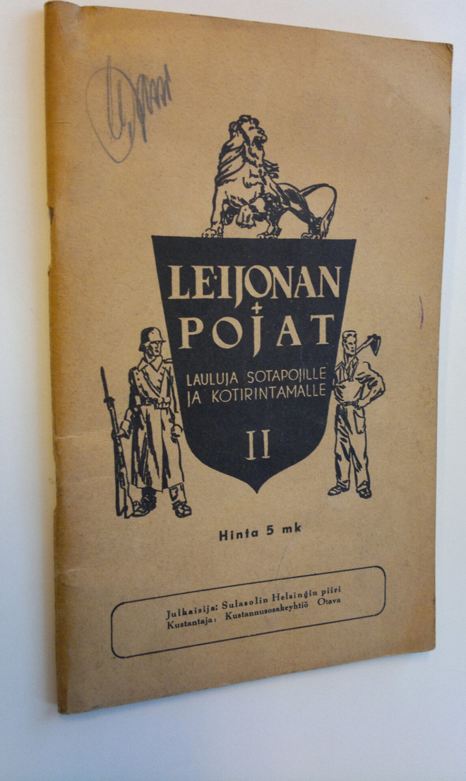 Toivo (toim.) Rautavaara : Leijonan pojat : lauluja sotap...