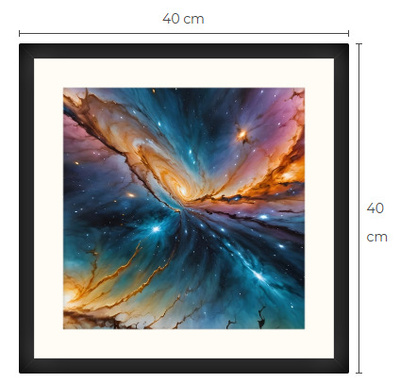 Uusi galaxi Sci-Fi Science Fiction art print taulu