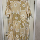 Marimekko uusi kupro/viskoosi Logn pieni Unikko mekko 42 - pikkukuva 1