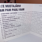 CD Pate Mustajärvi : Pam Pam Pauli vaan ( SIS POSTIKULU - pikkukuva 2