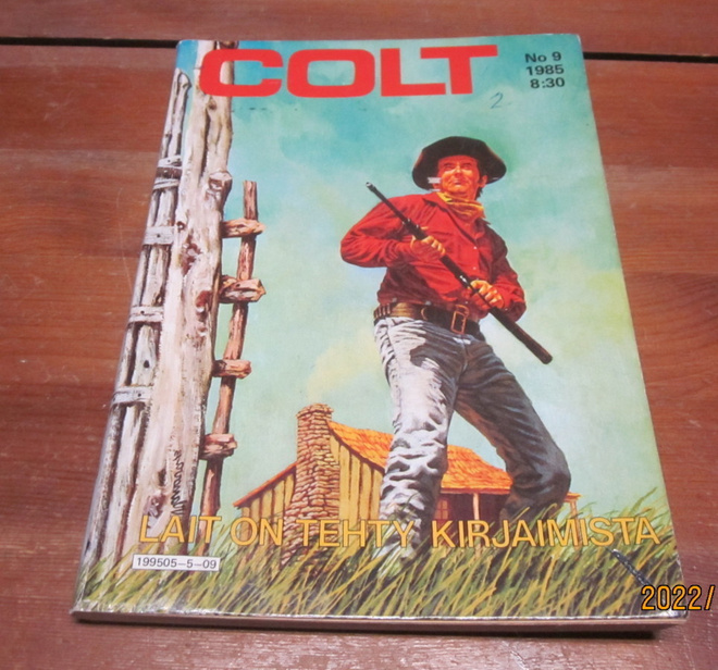 Colt 9 1985 Lait on tehty kirjaimista