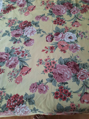 Ruusu kangas 225x150cm
