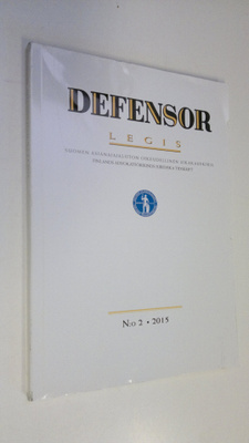 Defensor legis n:o 2/2015