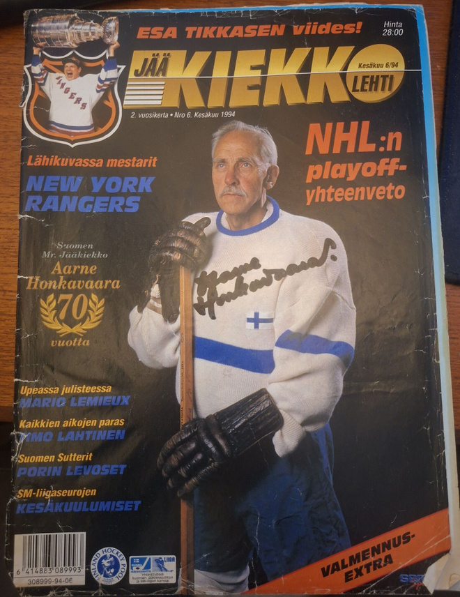 Jääkiekko Lehti 6/94