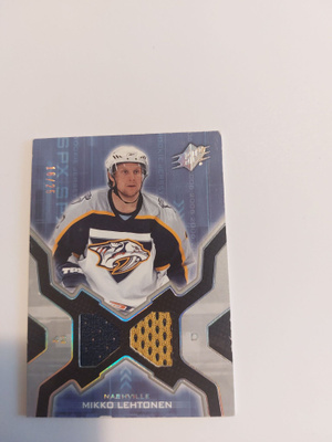 2006-07 SPx Spectrum #162 Mikko Lehtonen JSY /25