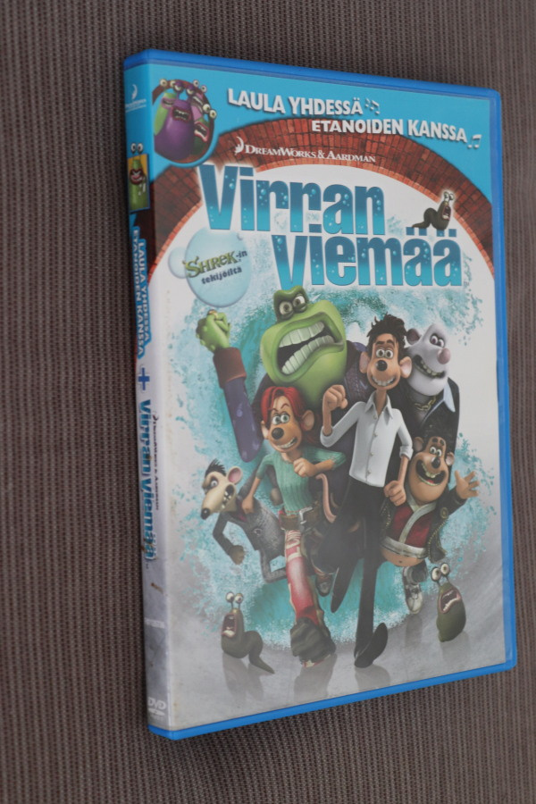 DVD Virran viemää ( 2006 Dreamworks & Aardman )