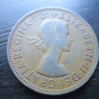 Englanti Half penny 1957 - pikkukuva 2