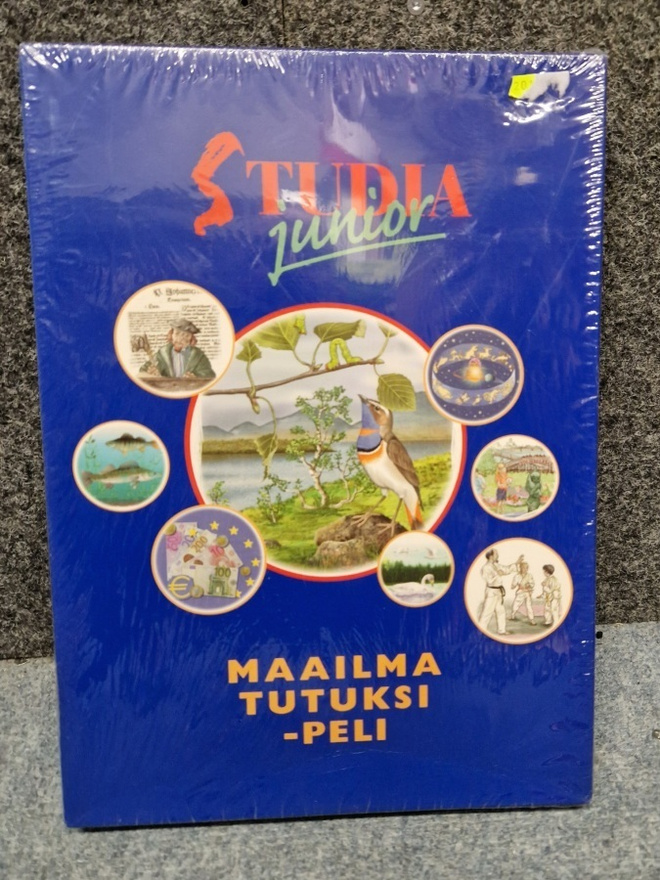 Studia Junior maailma tutuksi peli uusi muoveissa