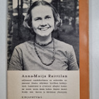 Anna-Maija Raittila : Lähteet : runoja - pikkukuva 2