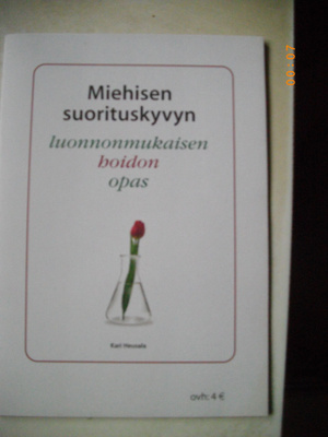 Miehisen suorituskyvyn luonnonmukaisen hoidon opas
