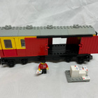 Lego train 7819 Postal Container Wagon Covered - pikkukuva 1