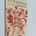 Ulf Bergqvist : Stockholm i litteraturen 1700-1930 - pikkukuva 1