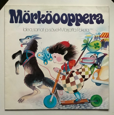 LP Mörköooppera idea sanat sävel Marjatta Pokela 1980