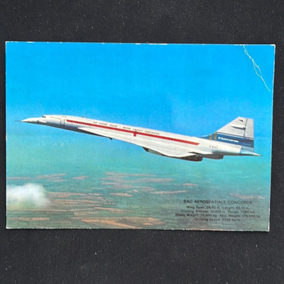 Lentokone: Concorde BAC Aerospatiale