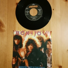 Bon Jovi – Hardest Part Is The Night 7" orig 1985 Hard Rock - pikkukuva 1