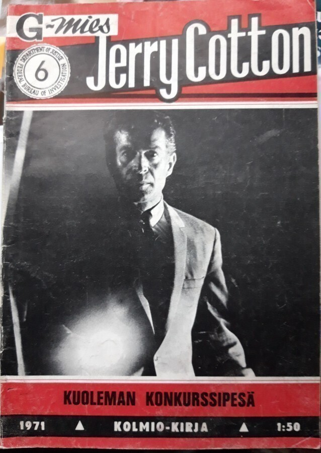 Jerry Cotton 6/1971: Kuoleman konkurssipesä
