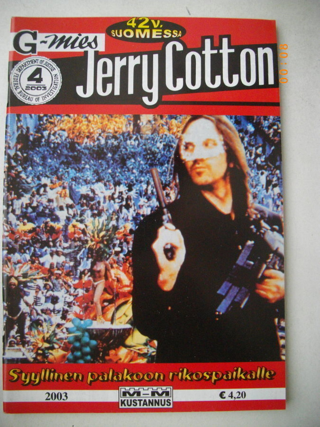 Jerry Cotton 4/2003: Syyllinen palatkoon rikospaikalle(21.5)