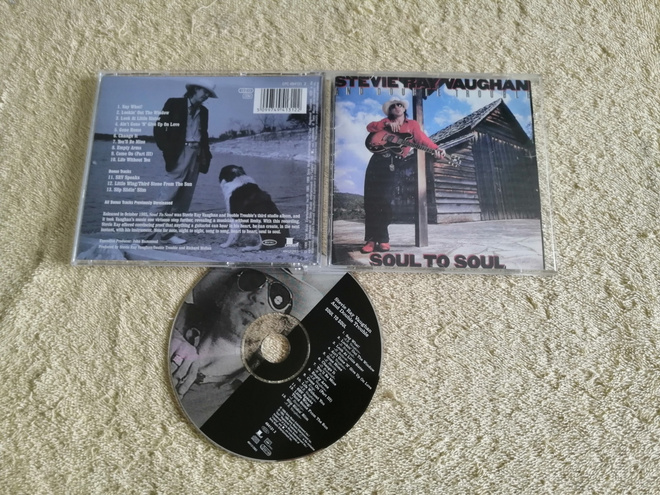 STEVIE RAY VAUGHAN AND DOUBLE TROUBLE - Soul To Soul CD