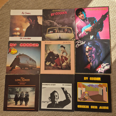 Ry Cooder LP levyt