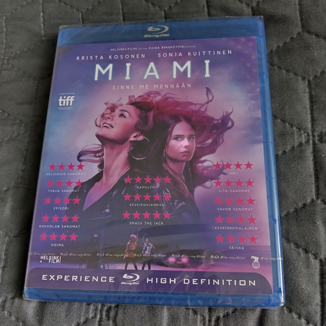 Miami Blu-ray Krista Kosonen **muoveissa**