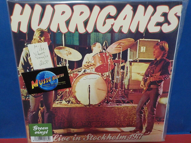 HURRIGANES - LIVE IN STOCKHOLM 1977 M-/M- 2LP