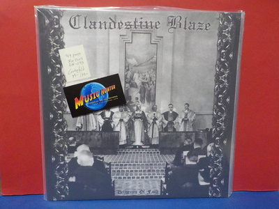 CLANDESTINE BLAZE - DELIVERERS OF FAITH M-/M- GATEFOLD LP W