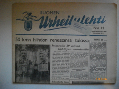 Suomen Urheilulehti Nro 11/1951 (25.2)