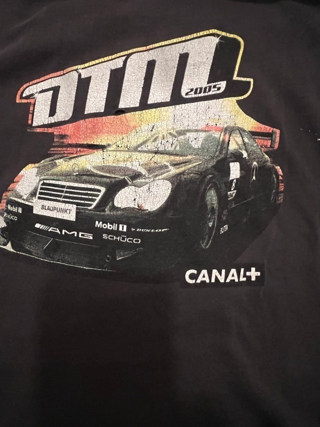 DTM 2005 promopaita Mersu - musta T -paita