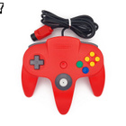 Aito Nintendo 64 -ohjain | Punainen - pikkukuva 2