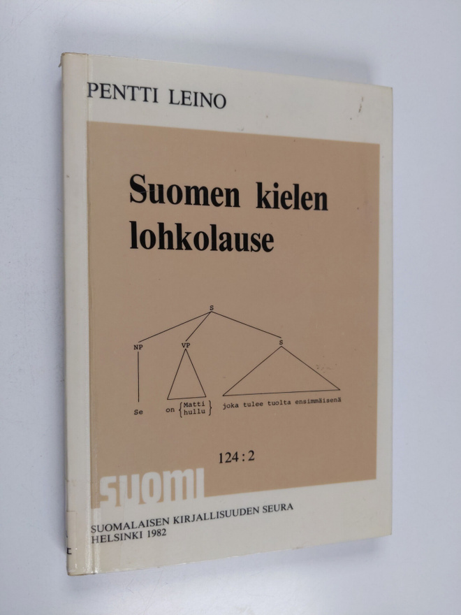Pentti Leino : Suomen kielen lohkolause