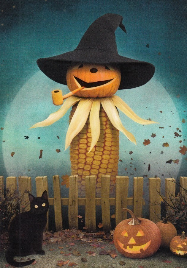 Halloween piipunpolttaja-kurpitsa