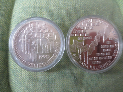 100 Mk Sotainvalidit ja  Muistomitali Talvisodasta