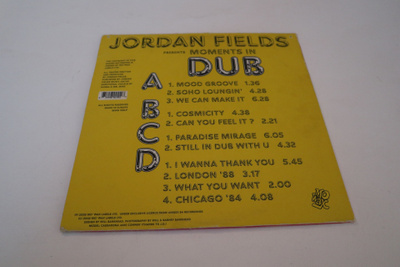 Jordan Fields - Moments In Dub -2LP MO' WAX HOUSE DOWNTEMPO