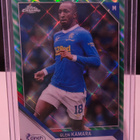Glen Kamara /50 - Green Tartan Refractor - Rangers Huuhkajat - pikkukuva 1