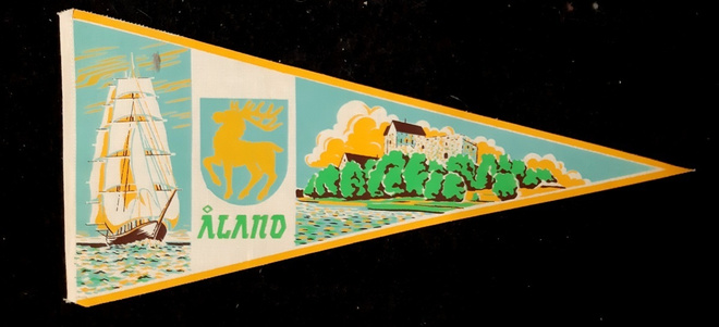 Åland vintage matkailuviiri hieno