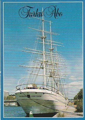 Postikortti, Turku, Suomen Joutsen