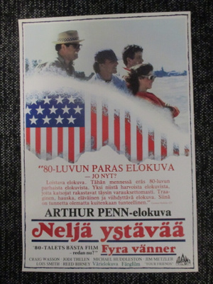 Neljä ystävää (Arthur Penn, 1981) - vanha elokuvajuliste