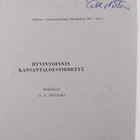 Hyvinvoinnin kansantaloustiedettä (signeerattu, tekijän o... - pikkukuva 3