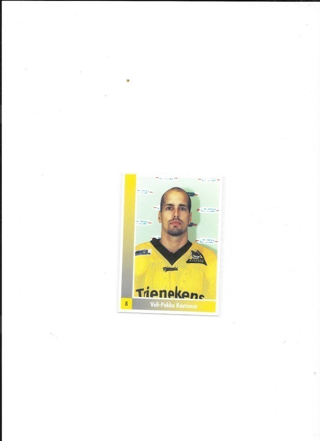1998-99 Krefeld Penguins TeamIssue #8 Veli-Pekka Kautonen