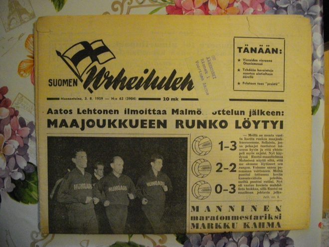 Suomen Urheilulehti Nro 62/1959 (30.9)