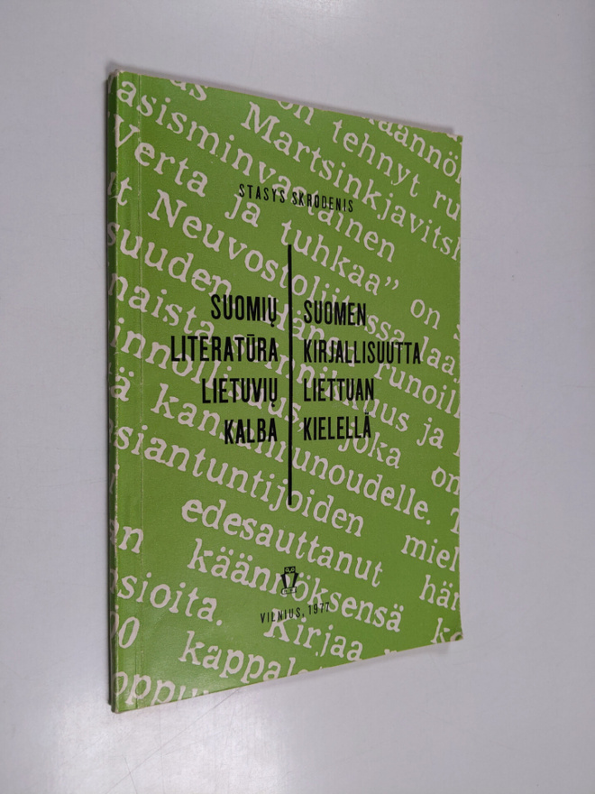 Stasys Skrodenis : Suomiu literatura lietuviu kalba : bib...
