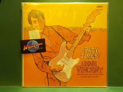 GENE VINCENT - CRAZY TIMES M-/M- U.S 2004 REISSUE LP