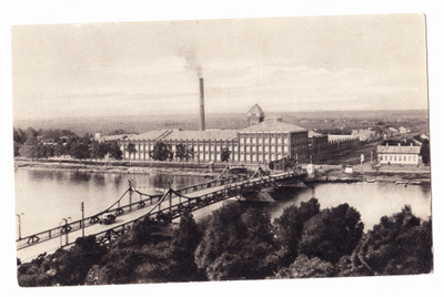 PORIN SILTA, VANHA  POSTIKORTTI
