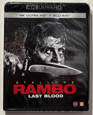 RAMBO : Last Blood - 4K Ultra HD, EI SUOMI TEKSTITYSTÄ, uusi