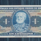 Brazil 1 Cruzeiro v 1955 siisti, sileä seteli - pikkukuva 1