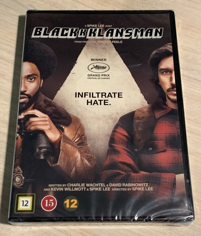 BlacKkKlansman (2018) Spike Lee -elokuva (UUSI)