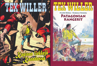 TEX WILLER Kapinan liekkejä Kanadassa (2015) 784 sivua!