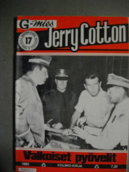 Jerry Cotton 17/1982: Valkoiset pyövelit (16.3)